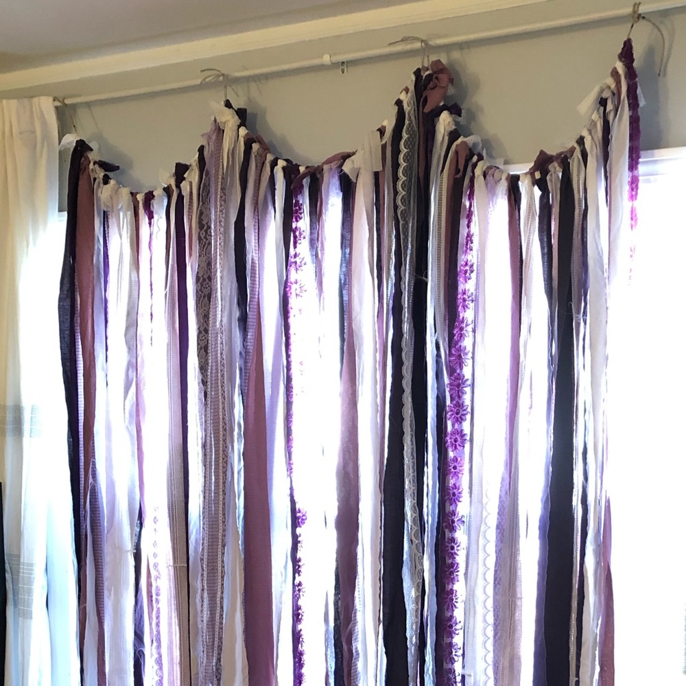 SOLD Photo Booth Ribbon Backdrop - Picture 2 of 4